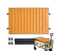 Mesa de playa, mesa de campamento - Ajuste de la mesa de campamento plegable | Dominio pesado, 29.5x21.6 pulgadas, herramienta de mochilero, suministros de picnic portátiles para barbacoa, pesca, send