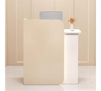 Mesa de recepción con cajón con cerradura, diseño que ahorra espacio para salón, oficina, vestíbulo y salida