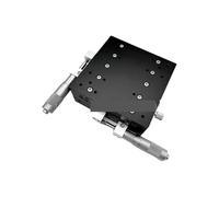 Mesa de recorte de eje XY de 90 x 90 mm, mesa de traducción manual, deslizador de mesa XY90-LM, XY90-C, LY90-R, riel guía horizontal(XY90-L)