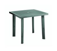 Mesa modular rectangular, Made in Italy, 80 x 75 x 72 cm, color verde