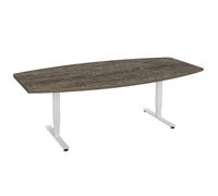 Mesa de reunión con forma de barril
