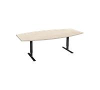 Mesa de reunión con forma de barril