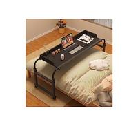 Mesa de Ruedas Mesa con Ruedas, Laptop Rodante Sobre Escritorio de Cama, Escritorio Ajustable Ángulo Y Altura, Mesa de Cama King Queen Mesa de Cama Sobre Ruedas, Negro, un, JYLSSKUK, negro, a