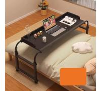 Mesa de sobrecama, escritorio móvil ajustable para laptop, para estudio, trabajo, comedor y lectura, portátil y conveniente para marcos de cama de tamaño individual a king