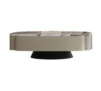 Mesa de sofá, mesa de té, mesa de café de mármol, mesa de centro para sala de estar, hogar, departamento pequeño, ligera, de lujo, moderna mesa de