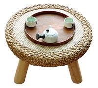 Mesa de suelo japonesa antigua, mesa de té, mesa de café, mesa de café, elegante tatami, té, ratán, hierba, ventana, estilo japonés, personalidad, arte de té, arte nórdico, balcón, café, meditación