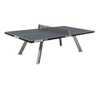 Mesa de Tenis KETTLER Eden - Fija| Made in Germany| Resistente a la Intemperie | Componentes de Acero galvanizado| Tablero de Resina de melamina de 10 mm| Entrega Segura| Fácil Montaje