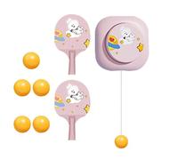 Mesa de Tenis para, Tenis de Mesa para - Entrenador de Pong Juego de Puerta,Suspensión Doorway Game Pong Entrenador Sigle para Les con Raqueta y bolas