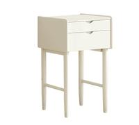 Mesa de tocador de madera maciza con patas en forma de H, fuerte capacidad de carga, borde elevado anticaídas, escritorio multifuncional para dormitorio, elegante estación de maquillaje