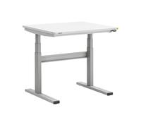 Mesa de trabajo, altura regulable eléctricamente Treston, altura 630 - 1270 mm, modelo ESD