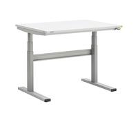 Mesa de trabajo, altura regulable eléctricamente Treston, altura 630 - 1270 mm, modelo ESD