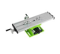 Mesa de trabajo compuesta de fresado multifunción X-Y para soporte de taladro de banco, mesa de trabajo de banco deslizante transversal