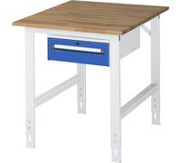 Mesa de trabajo con cajonera buck para debajo de la mesa con 1 cajón de 150 mm