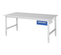 Mesa de trabajo con cajonera buck para debajo de la mesa con 1 cajón de 150 mm