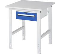 Mesa de trabajo con cajonera buck para debajo de la mesa con 1 cajón de 150 mm