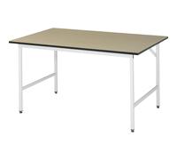 Mesa de trabajo, de altura regulable RAU, L x A 30 x 30 mm, tablero de MDF