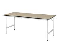 Mesa de trabajo, de altura regulable RAU, L x A 30 x 30 mm, tablero de MDF