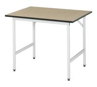 Mesa de trabajo, de altura regulable RAU, L x A 30 x 30 mm, tablero de MDF