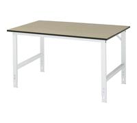 Mesa de trabajo, de altura regulable RAU, L x A 60 x 30 mm, tablero de MDF