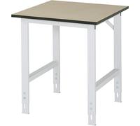 Mesa de trabajo, de altura regulable RAU, L x A 60 x 30 mm, tablero de MDF