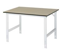 Mesa de trabajo, de altura regulable RAU, L x A 60 x 30 mm, tablero de MDF