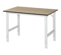 Mesa de trabajo, de altura regulable RAU, L x A 60 x 30 mm, tablero de MDF