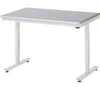 Mesa de Trabajo eléctrica Regulable en Altura, 1250 x 800 x 720 - 1120 mm, Placa ES-28 mm