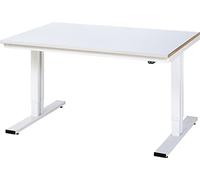 Mesa de Trabajo eléctrica Regulable en Altura, 1500 x 1000 x 720 - 1120 mm, Placa ES-28 mm
