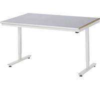 Mesa de Trabajo eléctrica Regulable en Altura, 1500 x 1000 x 720 - 1120 mm, Placa ES-28 mm
