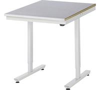 Mesa de Trabajo eléctrica Regulable en Altura, 750 x 1000 x 720 - 1120 mm, Placa ES-28 mm