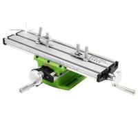 Mesa de trabajo multifunción for fresadora, mesa deslizante, mordaza, ajuste la con alicates punta plana Para taladro de banco