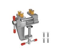 Mesa de trabajo para carpintería, tornillo de banco de trabajo, pinza fija, pinza de fresado, prensa de apriete de mesa, herramienta de mano, compacta de aleación de aluminio