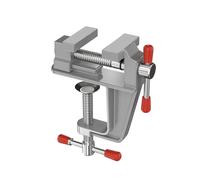 Mesa de trabajo para carpintería, tornillo de banco de trabajo, pinza fija, pinza de fresado, prensa de apriete de mesa, herramienta de mano, compacta de aleación de aluminio