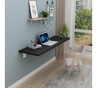 Mesa de trabajo plegable montada en la pared para garaje, lavandería, oficina en casa y baño