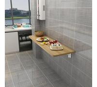 Mesa de trabajo plegable montada en la pared para garaje, lavandería, oficina en casa y baño