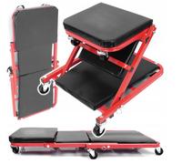 Mesa De Trabajo Plegable Silla Carro 2 En 1 Con Ruedas 150KG KFZ