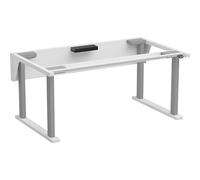 Mesa de trabajo QuatreX, de altura regulable eléctricamente Treston, altura de trabajo de 710 a 1210 mm