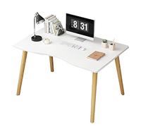 Mesa de Trabajo Robusta y Elegante para Oficina, Ideal para estudiar, Jugar y Trabajar. Diseño Moderno, Patas ergonómicas, Mueble Duradero y Funcional (Blanco, 100 x 60 x 73 cm).