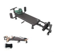 Mesa de tracción lumbar, máquina de descompresión de cuerpo completo para estiramiento y alivio del dolor de espalda, cama de tracción de fitness para alivio de tensión y estiramiento lumbar