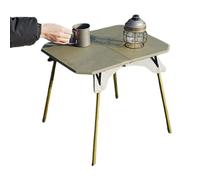 Mesa De Viaje Al Aire Libre - Banco Plegable Plegable, Encimera De Utilidad Impermeable, Plataforma De Altura Ajustable | Estación De Picnic Multifuncional Estable Para Balcones De Camping De Rando