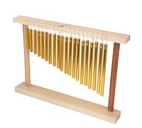 Mesa de Viento de 20 Tonos Mesa de Percusión de una Sola Instrumento para Niños Melodía Educativa de Juguetes para Niños Experiencia de Madera Maciza
