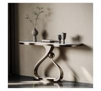 Mesa decorativa Mesa consola con base geométrica for organización(Grande)