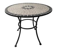 Mesa decorativa Mosaico Aurora Ø 80 x 70 h