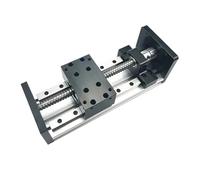 Mesa deslizante CNC SXG1204, recorrido de la plataforma del eje Z de 50-800 mm, guía MGR12, kit de actuador lineal de husillo de bolas SFU1204 for Nema23(Option 1,Effective Stroke 150)