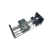 Mesa deslizante CNC SXG1605, recorrido de la plataforma del eje Z de 50-1500 mm, guía MGR12, kit de actuador lineal de husillo de bolas SFU1605 for Nema23(Option 1,Effective Stroke 250)