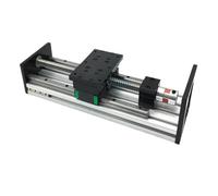 Mesa deslizante con guía lineal doble de 120 mm de ancho, husillo de bolas 1605/1610/2005/2010, de 50-1000 mm, actuador lineal de eje XYZ, enrutador(For Nema34,SFU1605-Stroke 50mm)