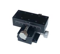 Mesa Deslizante con ranura de cola de milano, eje XY LWY4090, plataforma de cambio Manual de 40x90MM, perilla de engranaje, guía lineal deslizante de ajuste