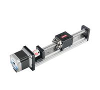 Mesa deslizante cuadrada con guía lineal RXSN40, plataforma de husillo de bolas con carro de bloques 1605/1610/1620, escenario de movimiento XYZ, deslizadores Nema23(Guide,50mm)