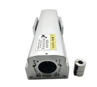 Mesa deslizante de 100 kg con módulo completamente cerrado, ancho de 120 mm/4,7 pulgadas, guía lineal SFU1605/1610, 2 deslizadores HGH15CA(57mm Motor Bracket,SFU1605-200mm)