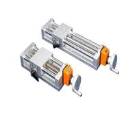 Mesa deslizante de contador de posición de actuador lineal preciso de 80 mm de ancho con riel lineal de de 100 a 400 mm for reemplazar el eje XYZ del módulo MISUMI(Vertical Display,300mm Stroke)